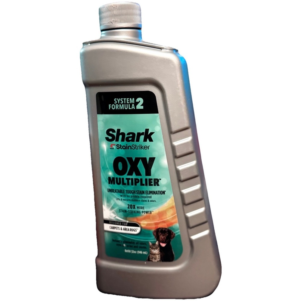 Shark Oxy Multiplier 32 Ounces‎ System Formula Two Stain Striker Power Rugs